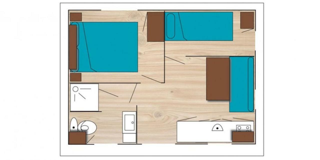 Camping Officiel Siblu Mar Estang 卡内 外观 照片